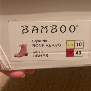 Woman’s suede boots